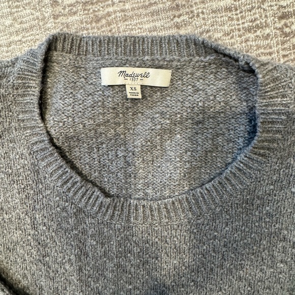 Madewell 1937 slouchy pull over sweater - Picture 5 of 5